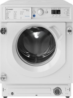 De INDESIT BIWDIL861485EU geïntegreerde was-droogcombinatie in één oogopslag