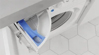 INDESIT BIWDIL861485EU geïntegreerde was-droogcombinatie