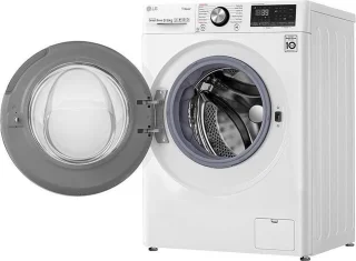 LG F4DV909H2E Was-droogcombinatie Vrijstaand Wit