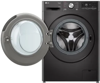 LG W4WR70X6YB was-droogcombinatie zwart