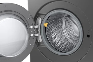 Samsung WD18DB8995BZ Was-droogcombinatie Vrijstaand Zilver
