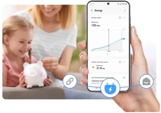 Samsung WD90DG5G34BELE Was-droogcombinatie