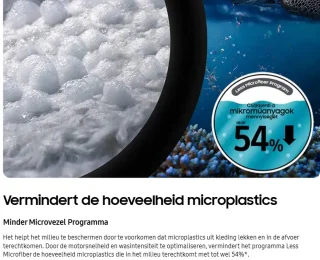 Samsung WD90DG5G34BELE Was-droogcombinatie