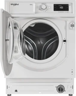 Whirlpool BI WDWG 861485 EU Was-droogcombinatie Inbouw Wit Links