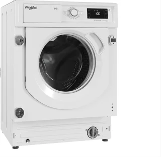 Whirlpool BI WDWG 861485 EU Was-droogcombinatie Inbouw Wit Links
