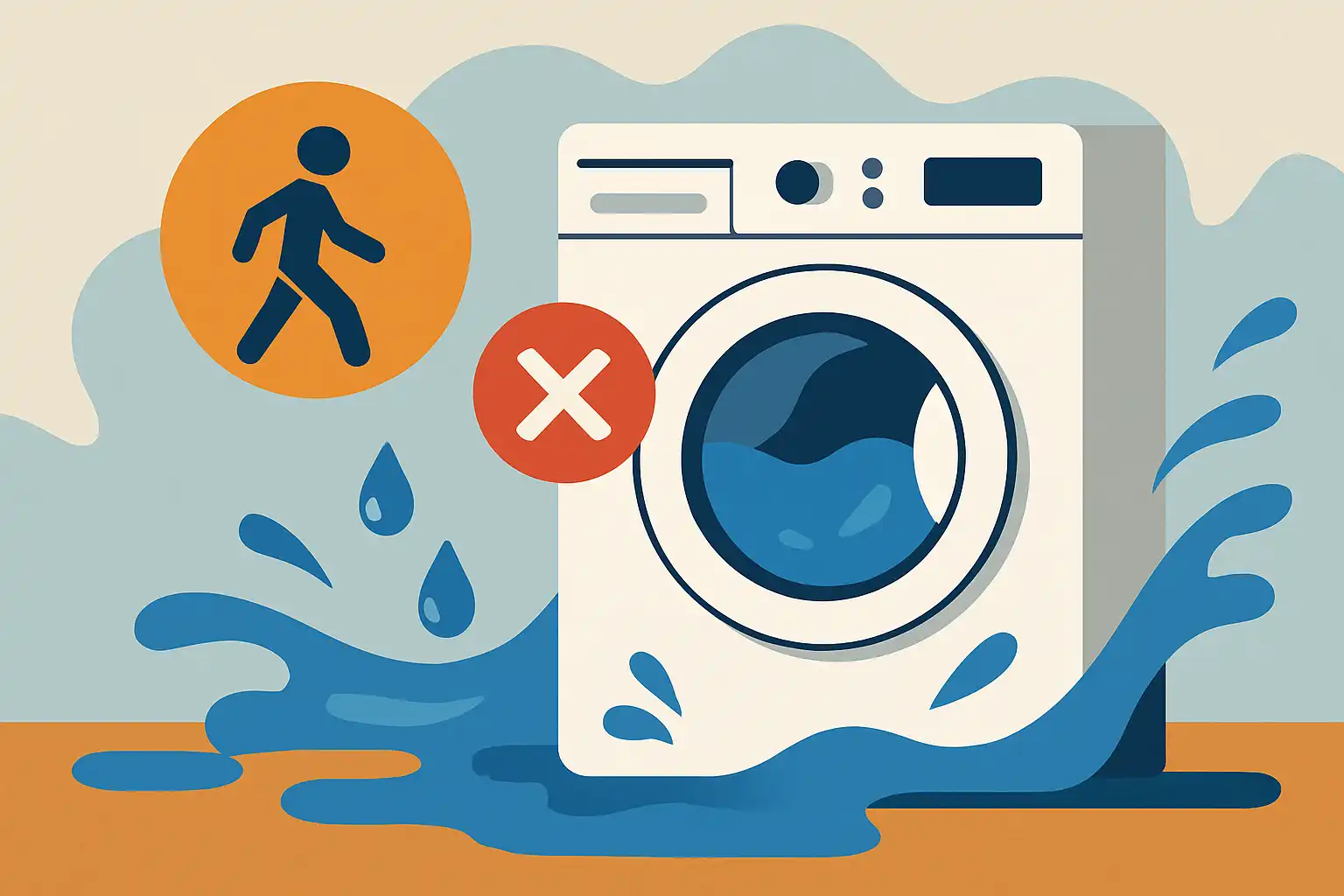 De wasmachine aanzetten terwijl je weg bent: zo verklein je het risico op lekkage en schade