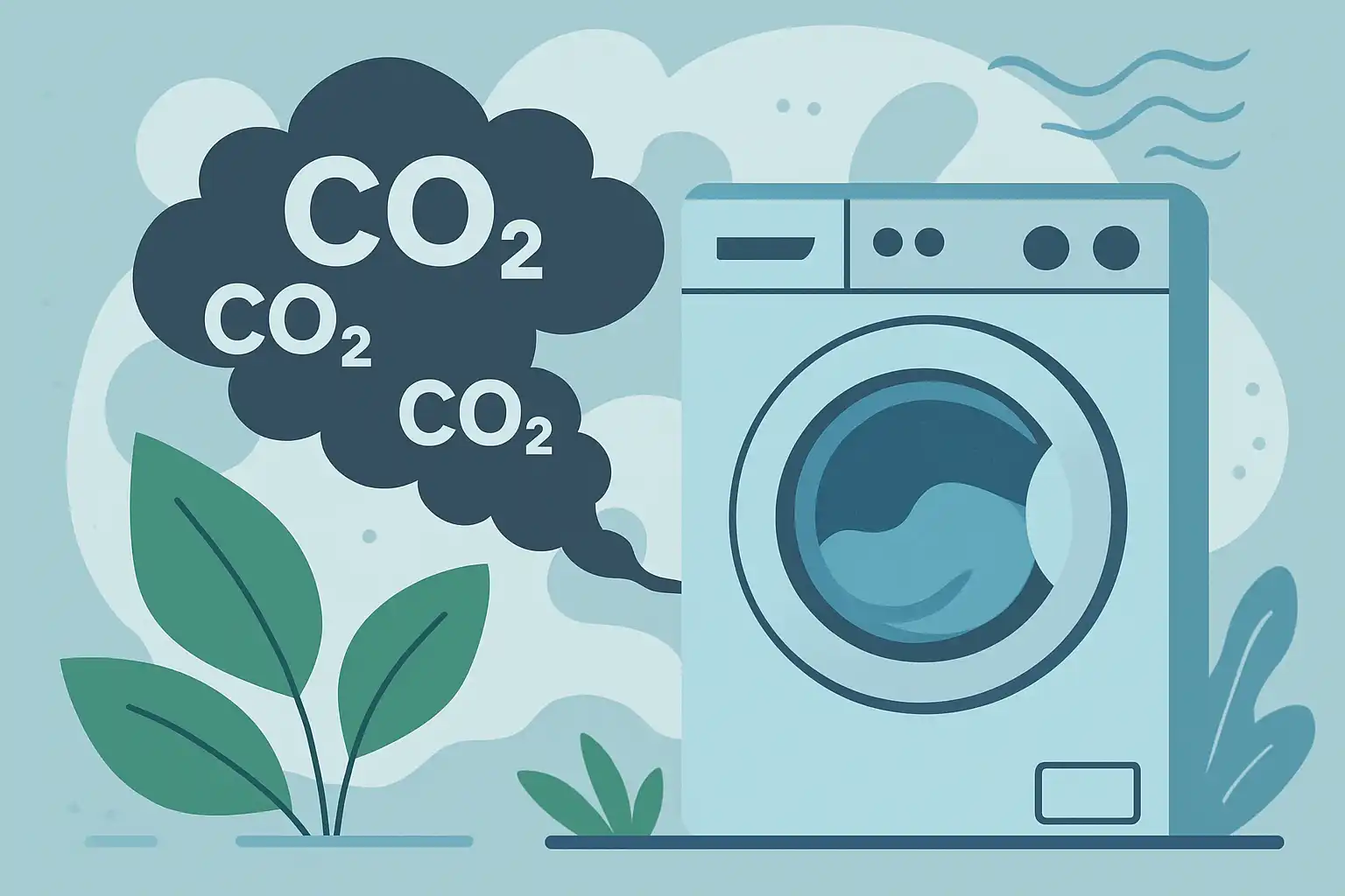 Dit is hoeveel CO₂ jouw wasbeurt écht kost (en 7 slimme trucs om het te halveren)