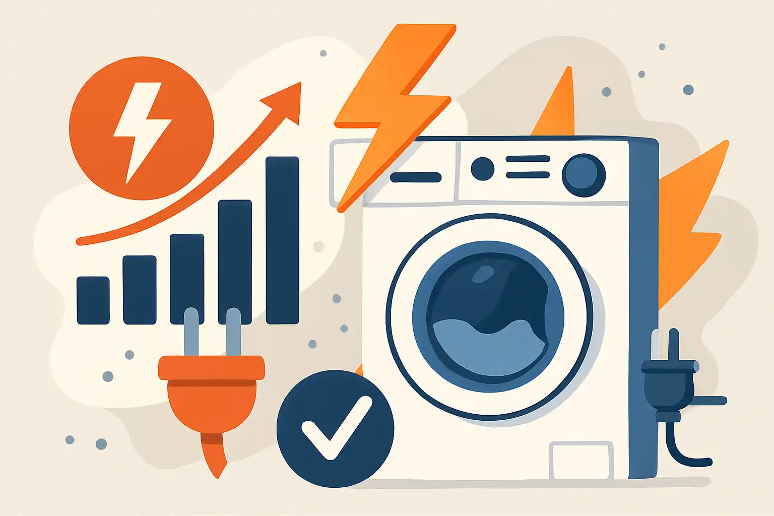 Dit is waarom je wasmachine in stand‑by meer stroom slurpt dan het wasprogramma — en zo los je het op