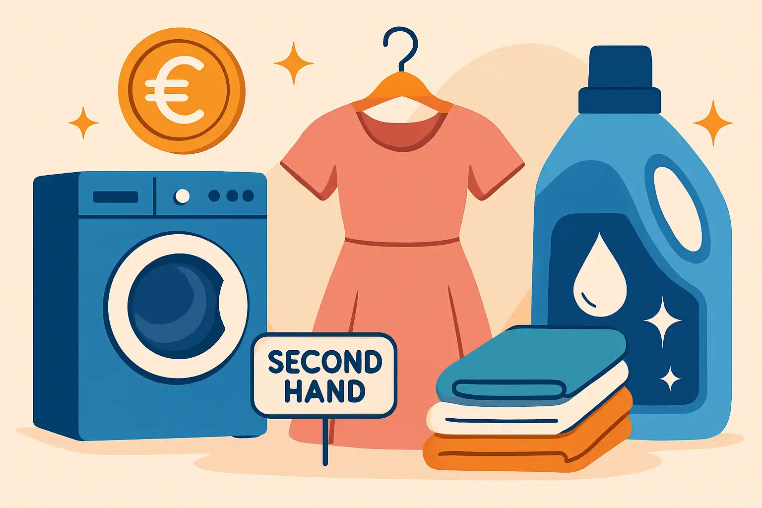 Maak extra euro's met je kledingkast: wasmachine-tips om tweedehands kleding verkoopklaar te maken