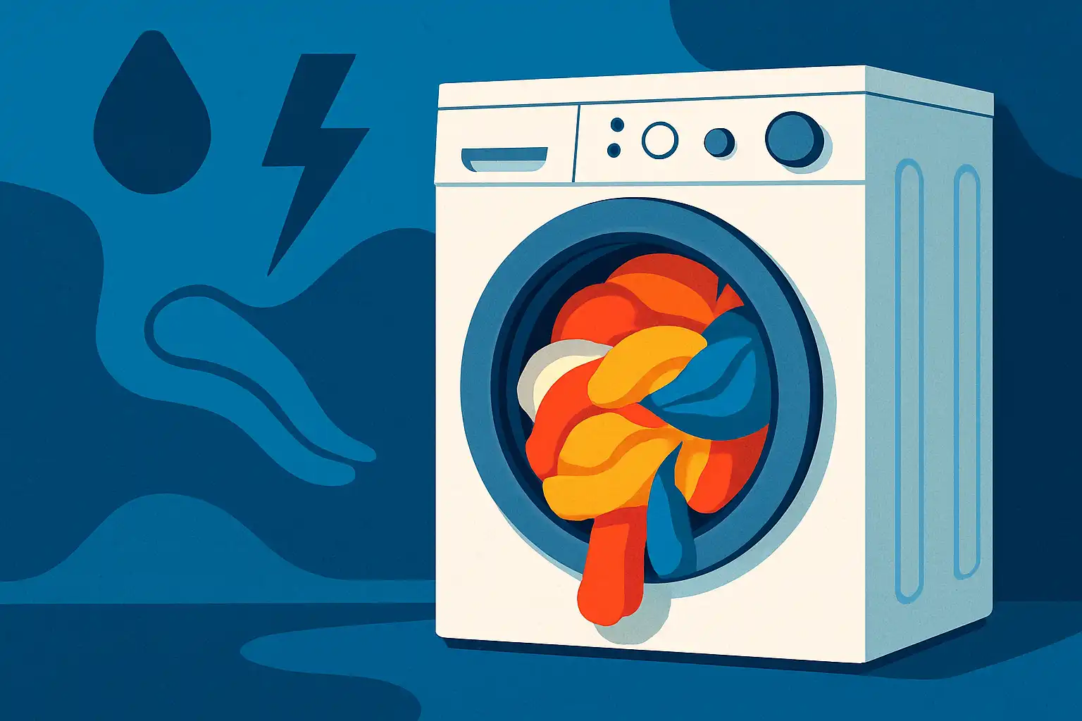 Waarom een te volle wasmachine meer kapot gaat dan je denkt