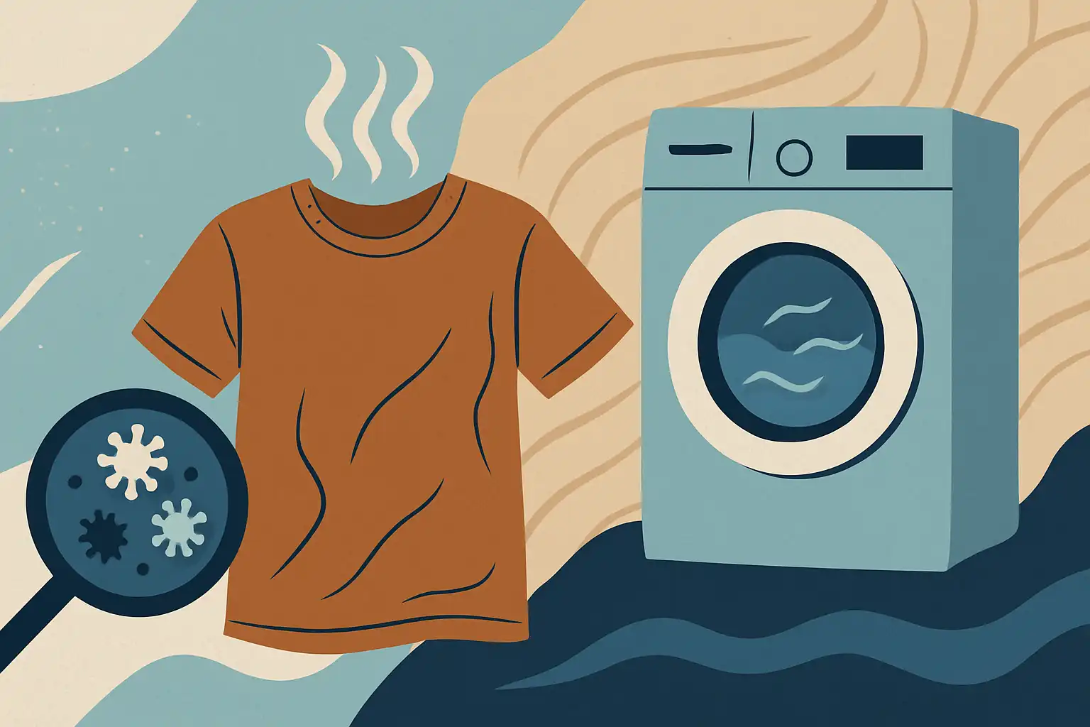 Waarom sommige kleding na het wassen nog steeds ruikt (en zo los je het voorgoed op)