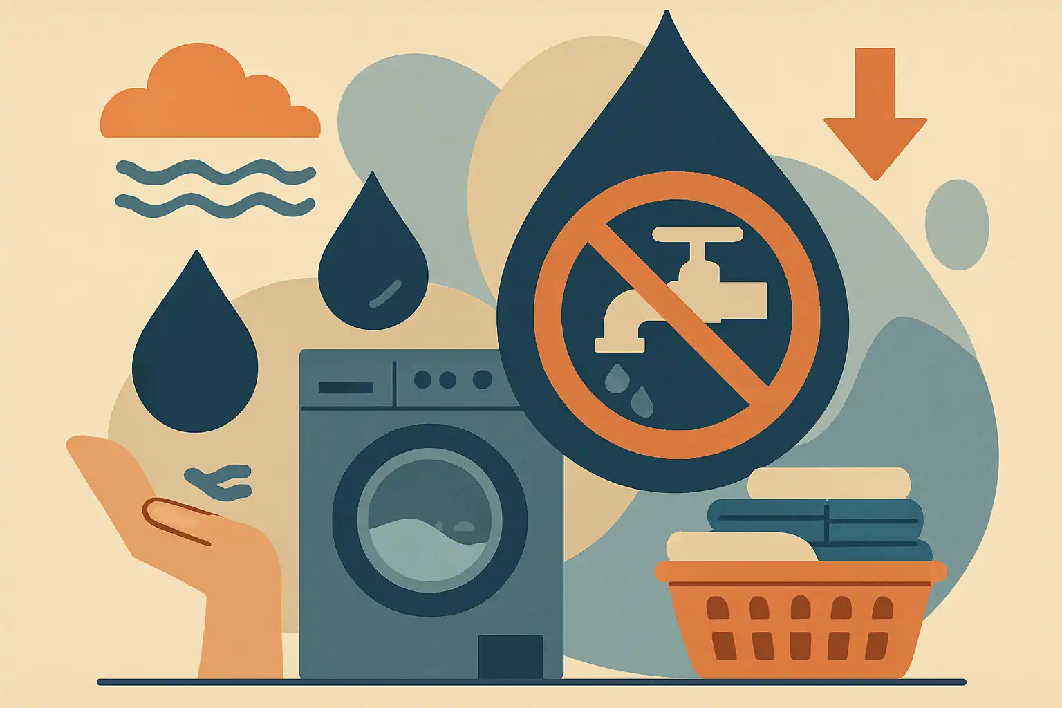 Wassen tijdens waterschaarste: slimme strategieën als gemeenten je watergebruik beperken