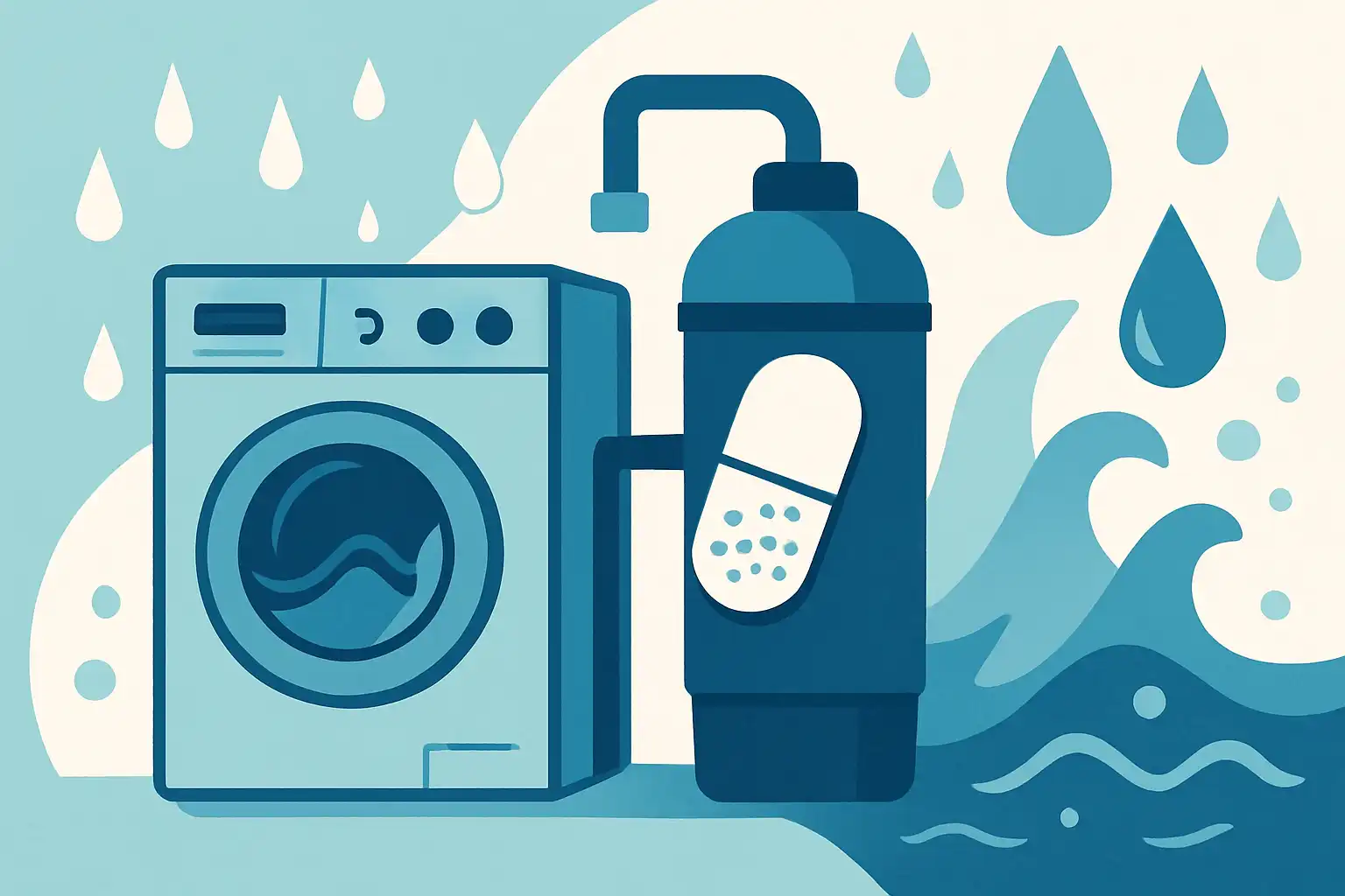 Waterontharders in wasmachines: de oplossing voor hard water of een dure extra?