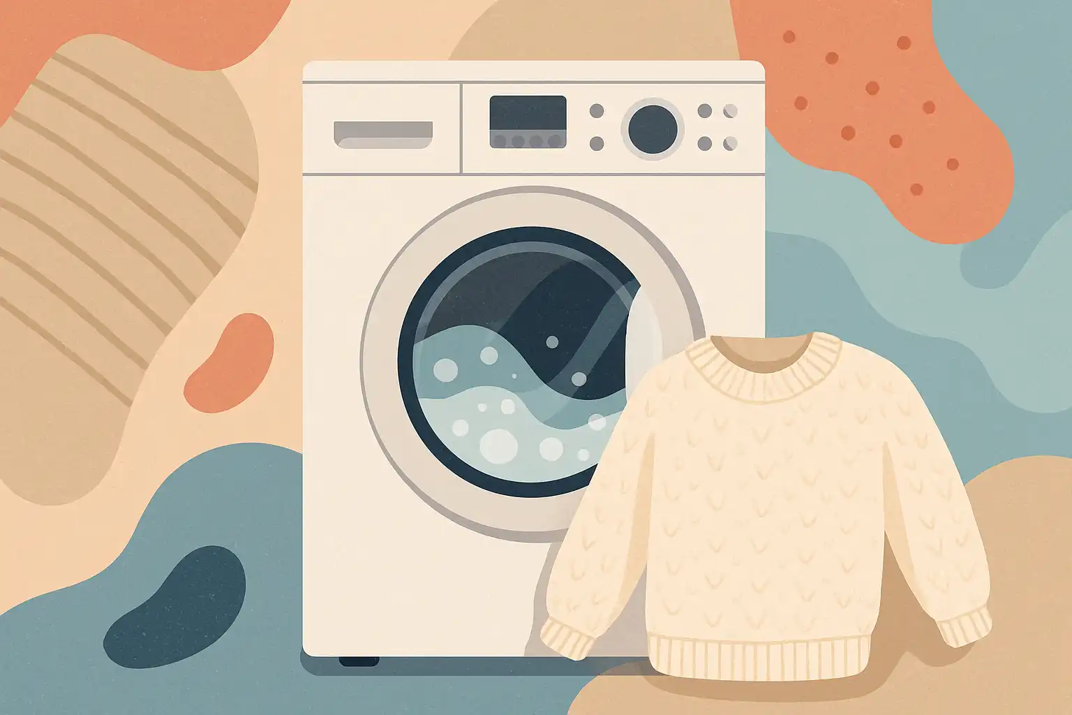 Wollen wassen in een moderne wasmachine: mythes en feiten over krimp, vilten en vervorming