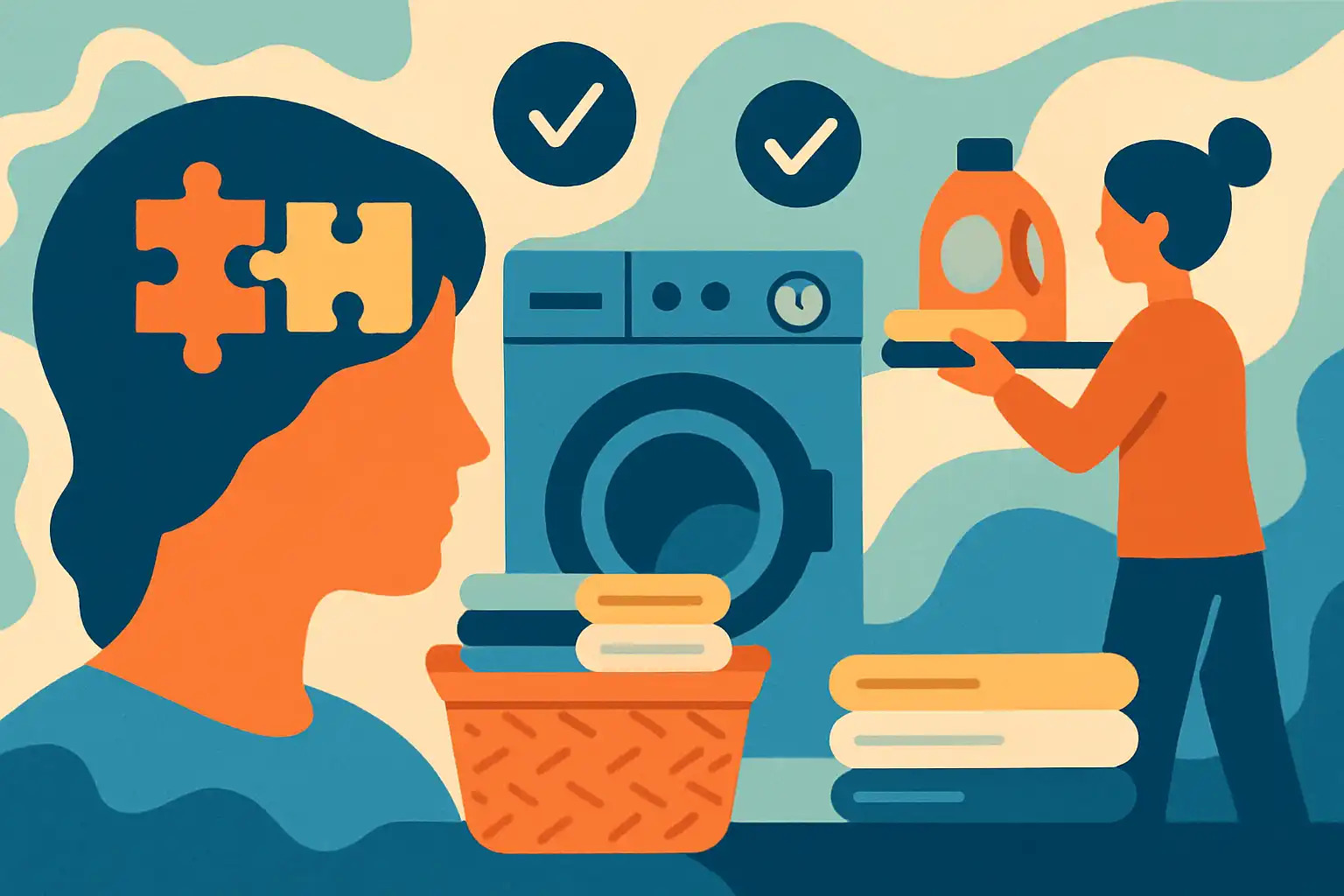 Zo maak je wassen stressvrij: praktische routines en aanpassingen voor mensen met neurodiversiteit