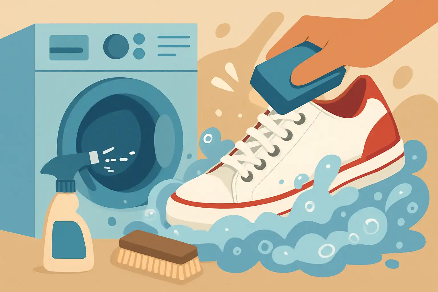 Zo was je sneakers en schoenen zonder ze te verpesten: slimme trucs voor elke materiaalsoort