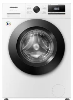 Heinner HWM-HME8014IVA20+++ Wasmachine 8 kg – 1400 tpm – 15 Programma’s met Stoomfunctie – Allergievriendelijk – Inverter Motor – Energieklasse A-20% – 5 Jaar Garantie – Wit