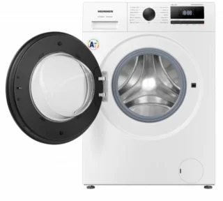 Heinner HWM-HME8014IVA20+++ Wasmachine 8 kg – 1400 tpm – 15 Programma’s met Stoomfunctie – Allergievriendelijk – Inverter Motor – Energieklasse A-20% – 5 Jaar Garantie – Wit