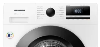 Heinner HWM-HME8014IVA20+++ Wasmachine 8 kg – 1400 tpm – 15 Programma’s met Stoomfunctie – Allergievriendelijk – Inverter Motor – Energieklasse A-20% – 5 Jaar Garantie – Wit