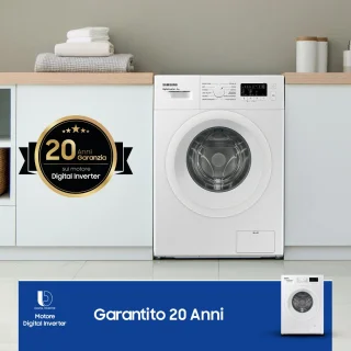 Samsung WW60A3120WE - wasmachine - Voorbelading 6 kg - 1200 RPM - 74 dB