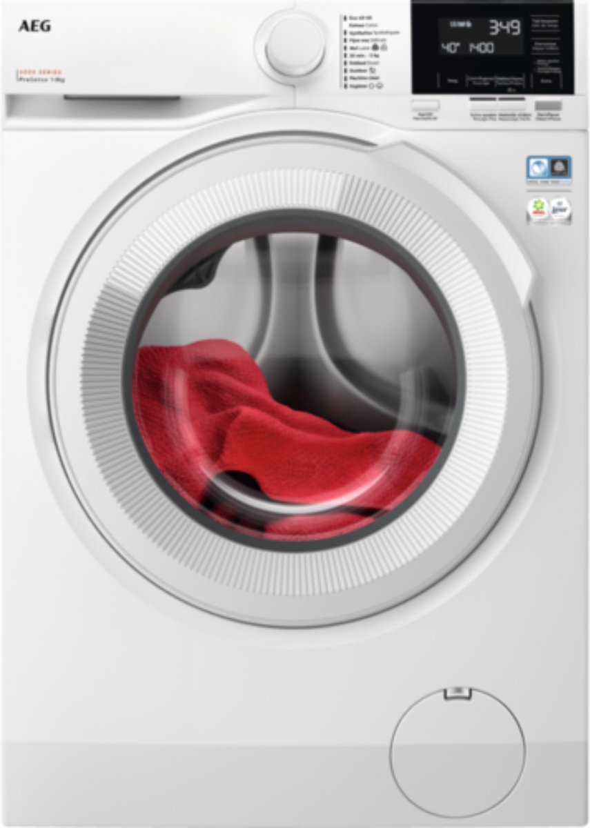 De AEG L6FBF51488 Wasmachine 8 kg 1400 rpm in één oogopslag