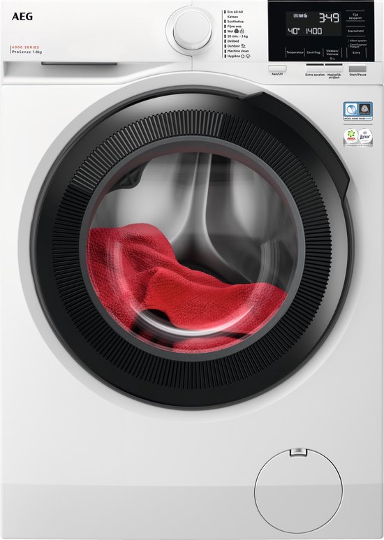 AEG LR63864 Wasmachine 8 kg 1600 toeren review
