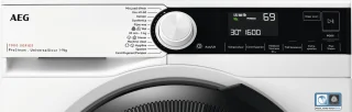 AEG LR7596UD4 7000 serie Wasmachine