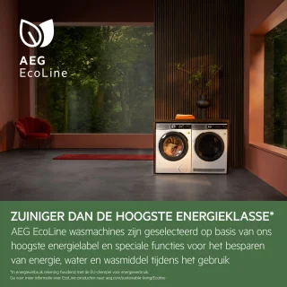 AEG LR7696AAD4 EcoLine 7000 ProSteam wasmachine 9kg