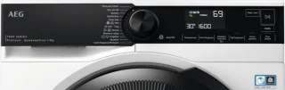 AEG LR7696UD4 7000 Serie ProSteam Wasmachine 9 kg 1600 tpm