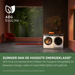 AEG LR9586BN4 EcoLine 9000 Wasmachine