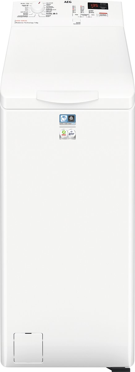 De AEG LTR6B62 Wasmachine Bovenlader 6 kg in één oogopslag