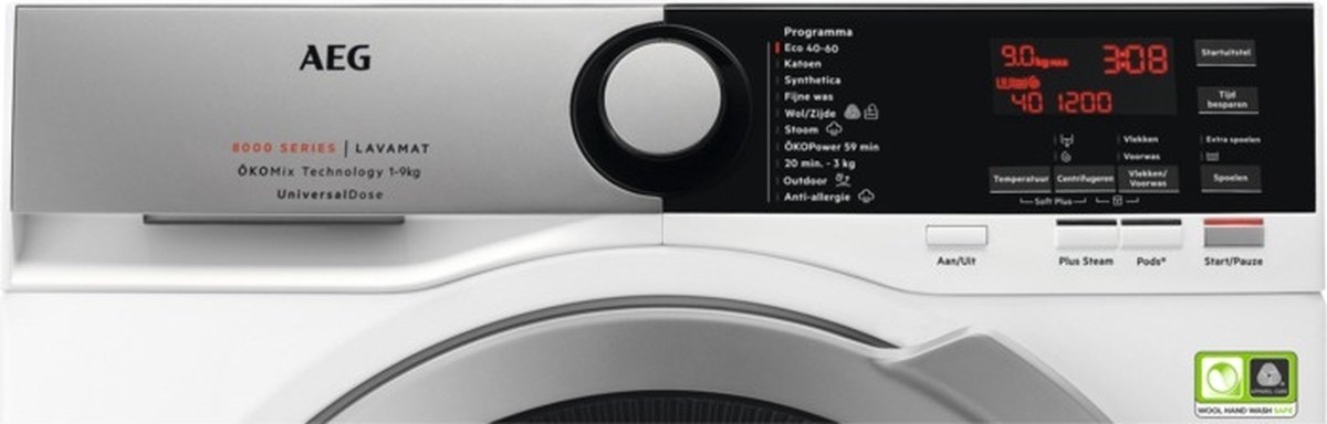 AEG UniversalDose ÖKOMix wasmachine