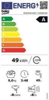 Wat vinden we goed aan de Beko B3WM49410W2 - Wasmachine