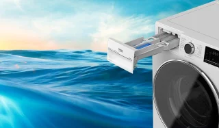 Beko B5WT594189W Wasmachine
