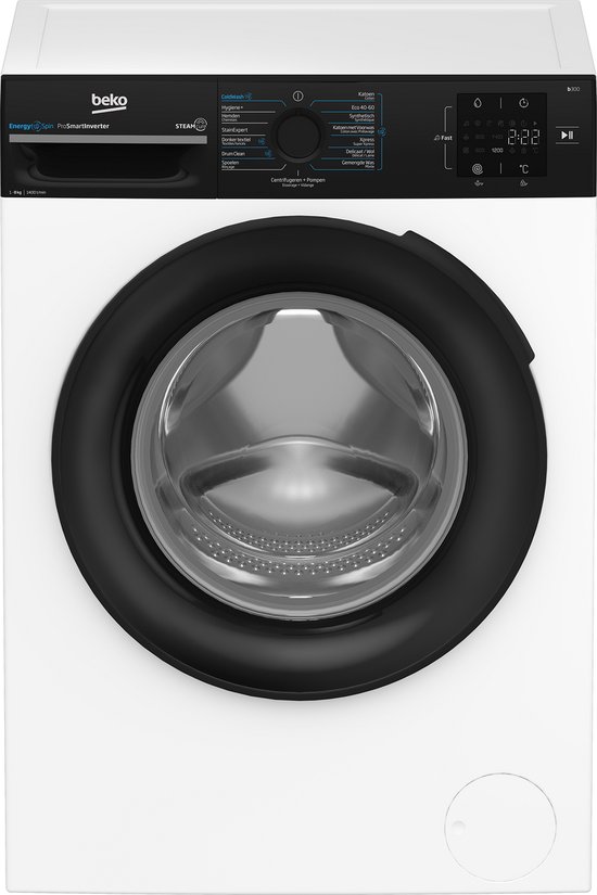 Beko BM3WFT3841B1 Wasmachine 8 kg review