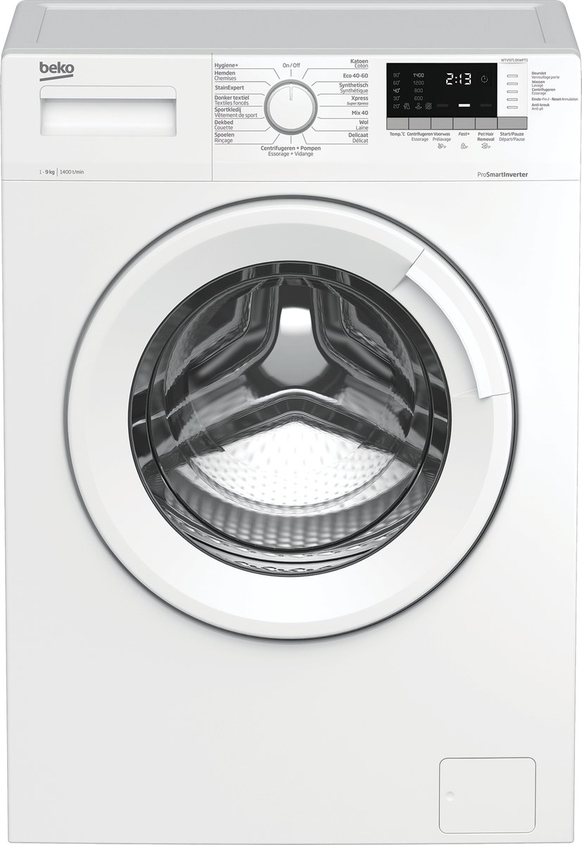 De Beko WTV9713XWPT1 wasmachine in één oogopslag