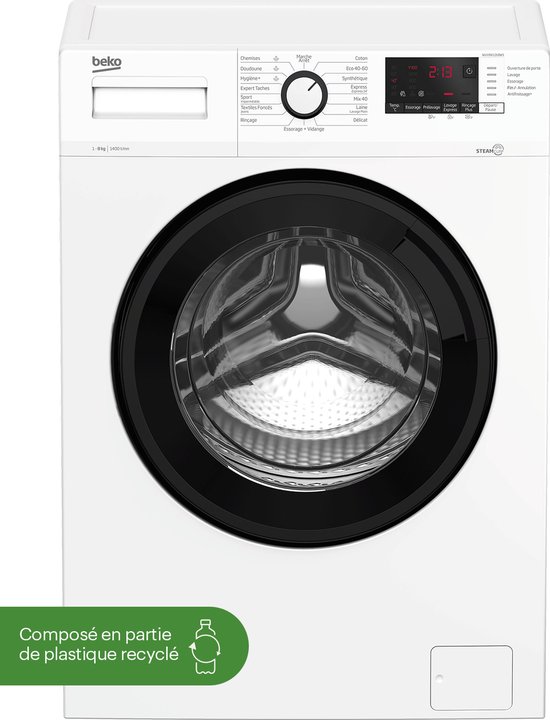 BEKO WUV8412XBWS Wasmachine 8kg 1400rpm review