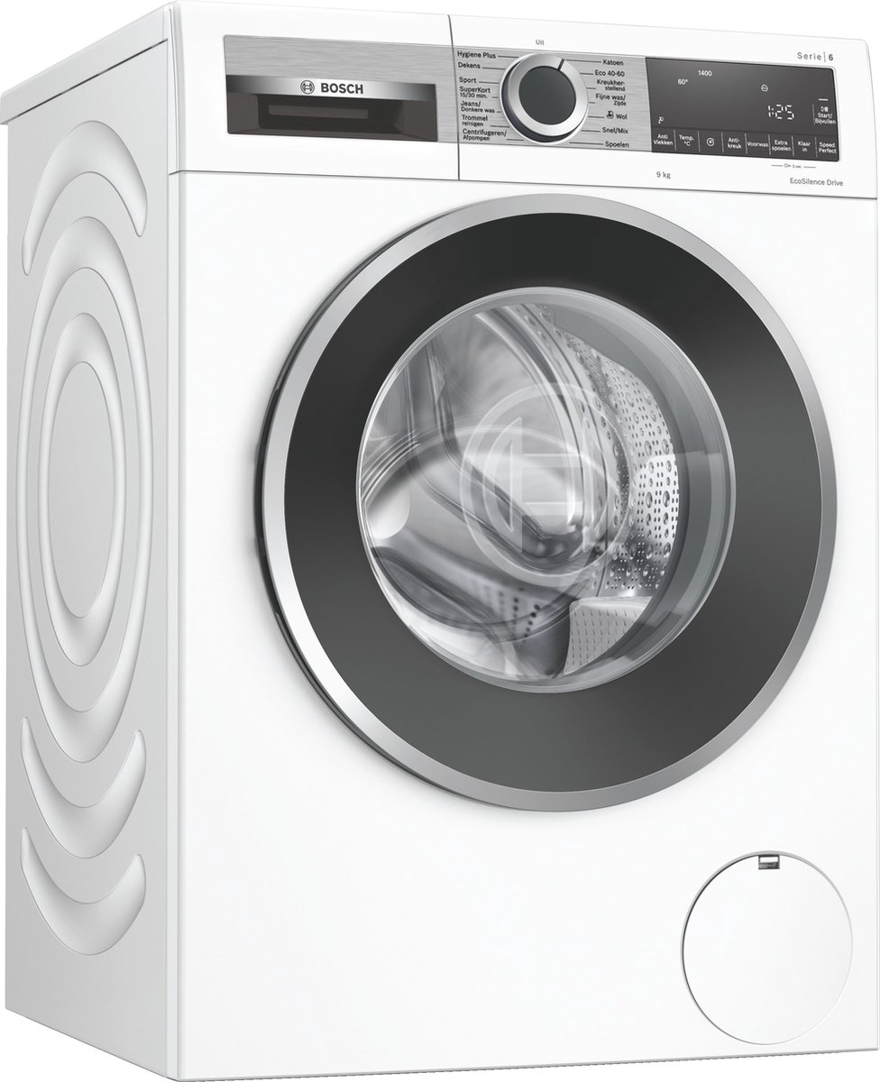 De Bosch Serie 6 WGG24400NL Wasmachine in één oogopslag