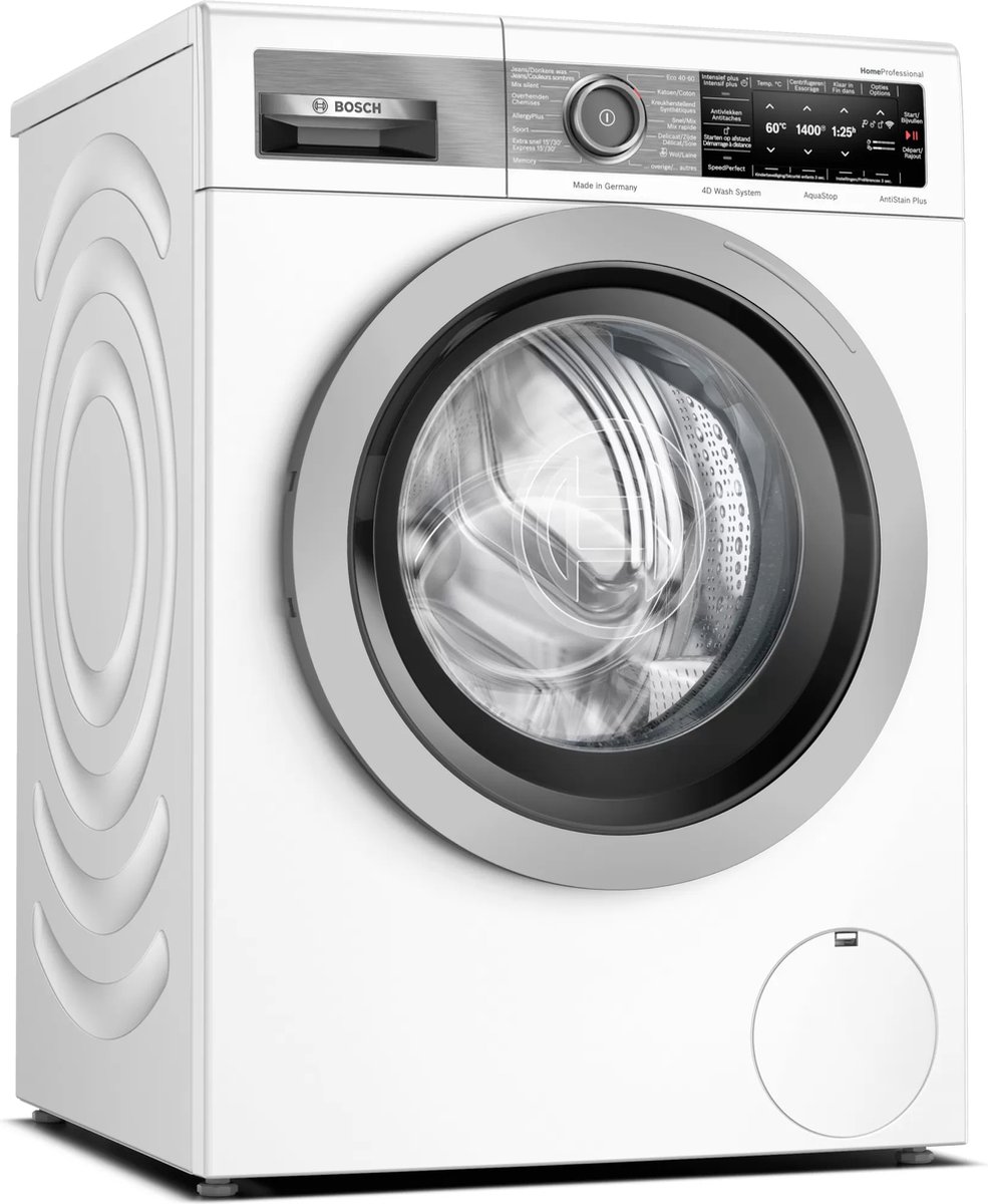 De BOSCH WAV28GH0FG wasmachine in één oogopslag