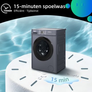 CHiQ CW07123863AX Wasmachine 7 kg Space Pro