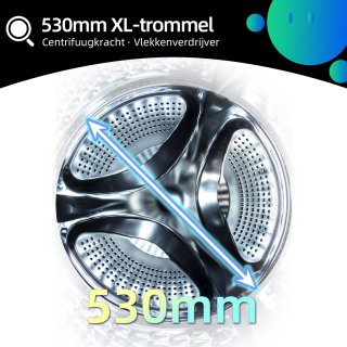 CHiQ CW07123863AX Wasmachine 7 kg Space Pro