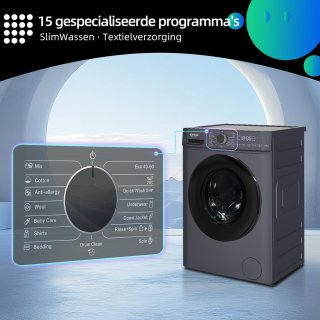 CHiQ CW07123863AX Wasmachine 7 kg Space Pro