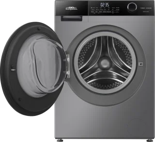 Everglades EVWM91412AG Wasmachine 9KG Titanium Grijs