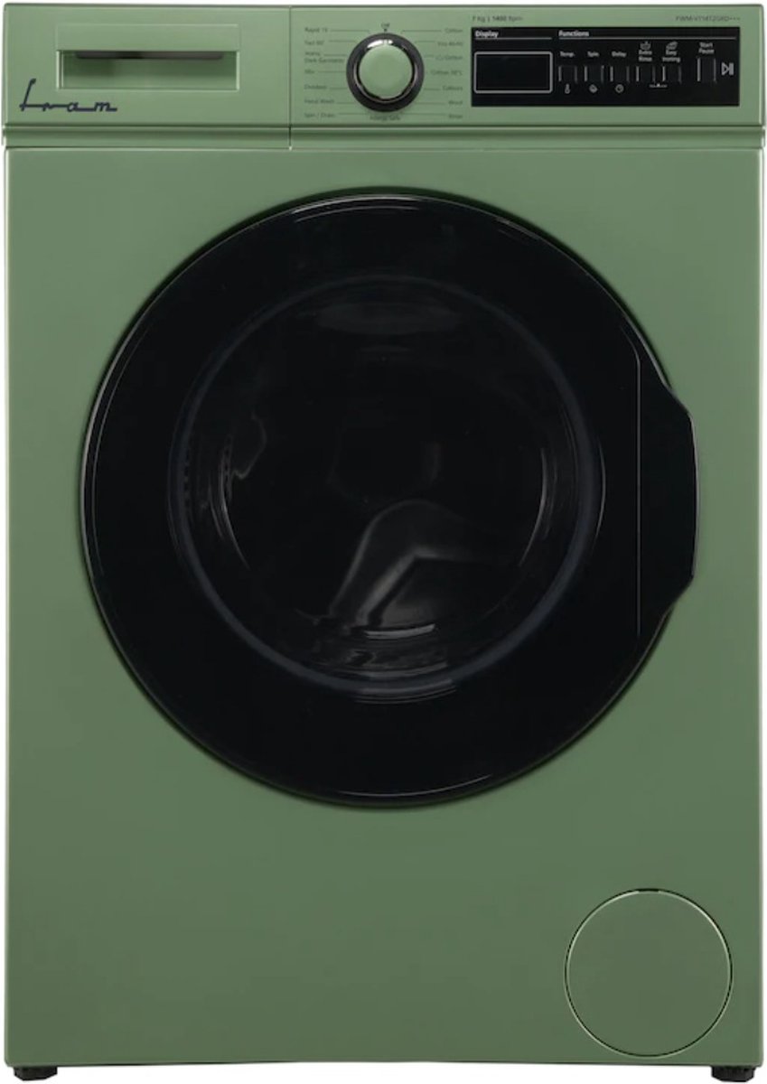 De Fram 7 KG Retro Wasmachine Groen in één oogopslag