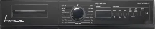 Fram Wasmachine 7 KG Zwart Retro 1400 RPM