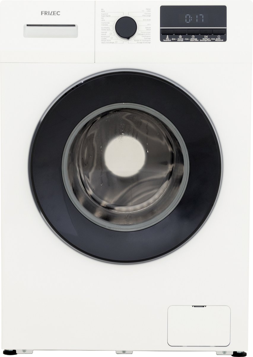 De Frilec Koblenz8314WA-340 Wasmachine Wit 8kg 1400rpm in één oogopslag