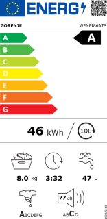 Wat vinden we goed aan de Gorenje WPNEI86ATS wasmachine