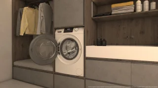 Haier HW80-BP14929A-S Wasmachine 8kg A