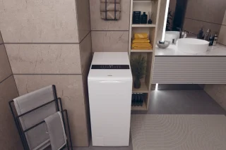 Haier HW90-BPD13386U-S Wasmachine 9kg A Bovenlader