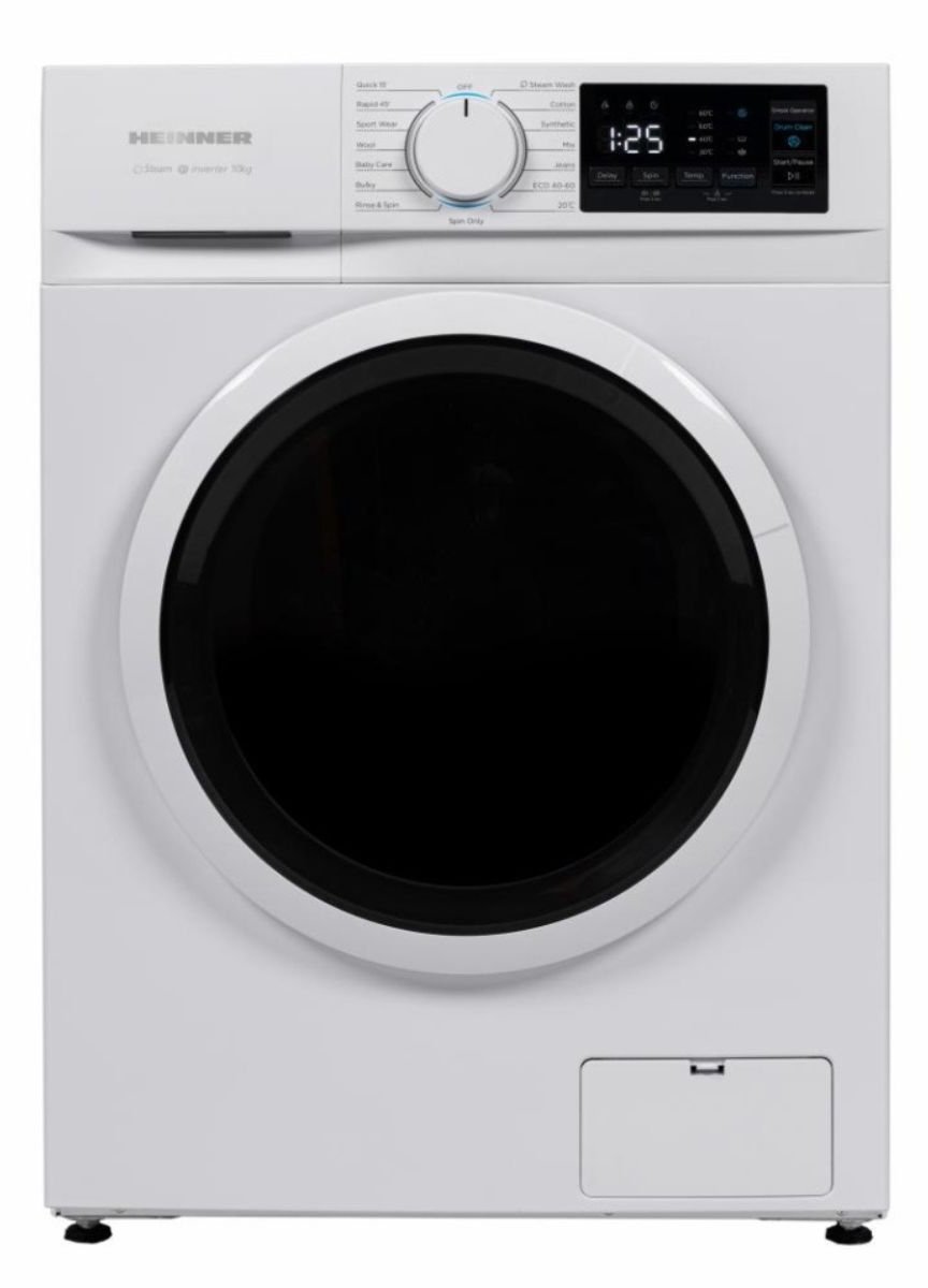 De Heinner Wasmachine 10 kg 1400 rpm Inverter Motor in één oogopslag